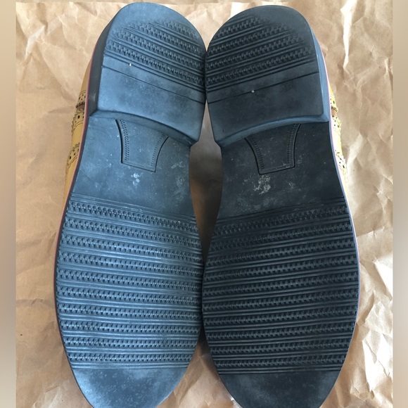 BROWN AND TAN LEATHER SHOES - Picture 6 of 6